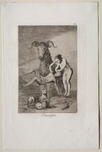 Caprichos: Trials by Francisco de Goya