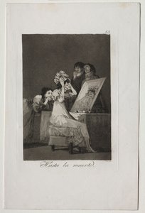 Caprichos: Until Death by Francisco de Goya