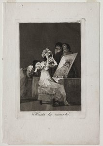 Caprichos: Until Death by Francisco de Goya