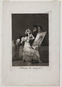 Caprichos: Until Death by Francisco de Goya