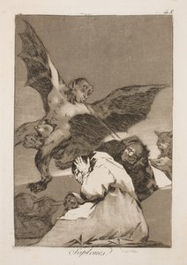 They Blow in Their Ears by Francisco de Goya