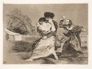 They Do Not Want (9) by Francisco de Goya