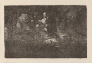 God Creates Them and They Join Up Together by Francisco de Goya