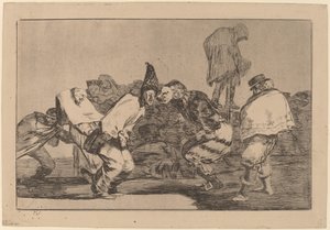 Carnival Folly by Francisco de Goya