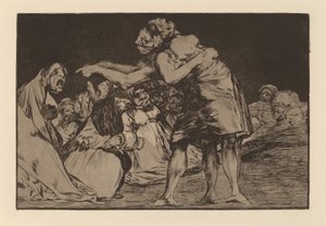 Disorderly Folly by Francisco de Goya