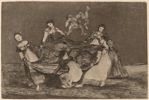 Feminine Folly by Francisco de Goya