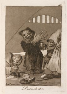 Hobgoblins by Francisco de Goya