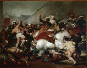 El Dos de Mayo (May 2) or The Charge of the Mamluks by Francisco de Goya