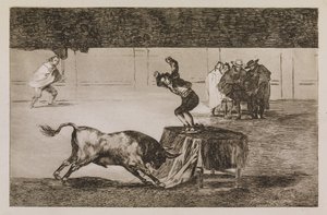 Another Mad Act in the Same Arena by Francisco de Goya