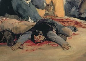 Execution of the Defenders of Madrid, 3rd May, 1808 (detail)
