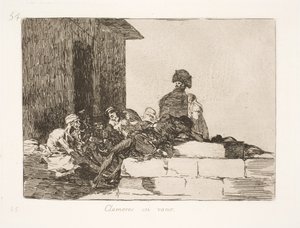 Vain Complaint (54) by Francisco de Goya