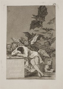 The Sleep of Reason Produces Monsters by Francisco de Goya