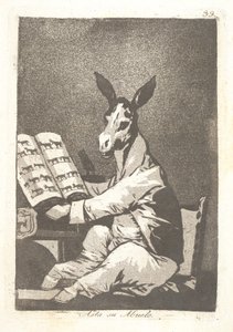 His Ancestors by Francisco de Goya