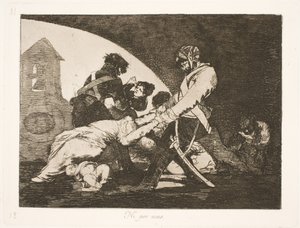 Not from Them (11) by Francisco de Goya
