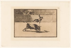Juanito Apiñani in the Arena of Madrid by Francisco de Goya