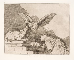 Cat Pantomime (73) by Francisco de Goya