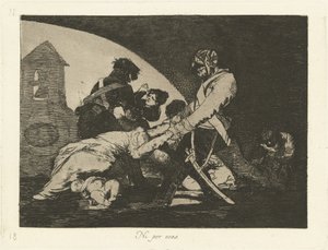 Neither Do These by Francisco de Goya