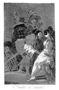 Nobody Knows Himself by Francisco de Goya