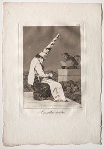 Ochenta Caprichos: Aquellos Polbos, 1793-1798 by Francisco de Goya