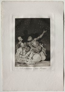 Ochenta Caprichos: When Day Breaks We Will Be Off, 1793-1798 by Francisco de Goya