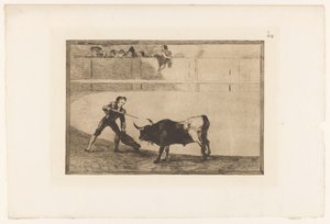 Pedro Romero Kills a Bull by Francisco de Goya