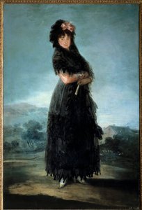 Portrait of Mariana Waldstein, Marquise de Santa Cruz
