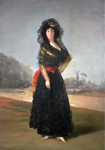 Portrait of María Cayetana de Silva, 13th Duchess of Alba