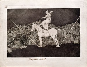 Precise Folly from the series Los Disparates Follies by Francisco de Goya