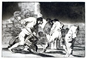 Riddle of Fury by Francisco de Goya