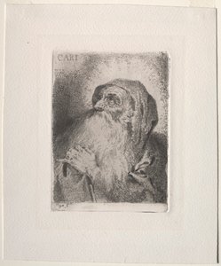 San Francisco de Paula (Caritas) by Francisco de Goya