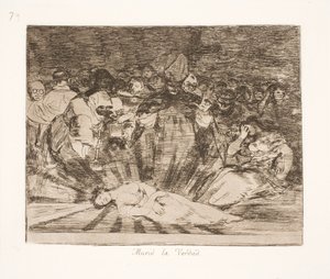 Truth is Dead (79) by Francisco de Goya