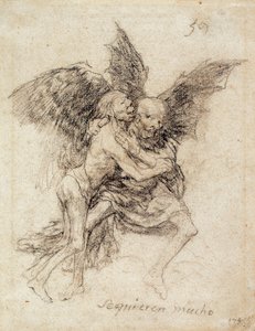 They Love Each Other Very Much by Francisco de Goya