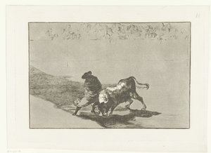 Bullfighter in an Arena by Francisco de Goya