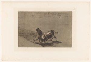 Bullfighter in an Arena by Francisco de Goya