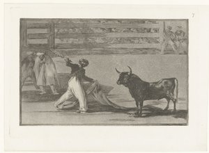 Bullfighter with Banderilla by Francisco de Goya