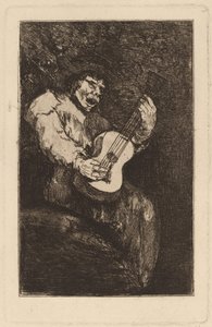 The Blind Singer by Francisco de Goya