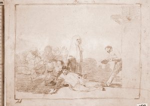 The Disasters of War: It Is Useless to Shout by Francisco de Goya