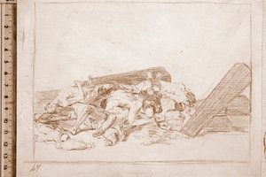 The Disasters of War: Mumps of the dead by Francisco de Goya