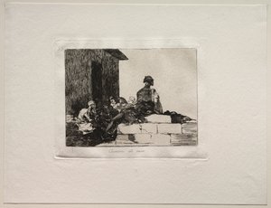 The Horrors of War: Appeals are in Vain by Francisco de Goya