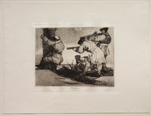 The Horrors of War: Barbarians! by Francisco de Goya