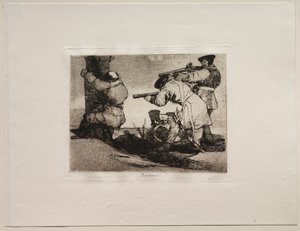 The Horrors of War: Barbarians! by Francisco de Goya