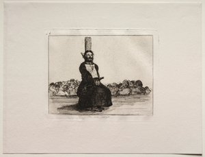 The Horrors of War: On Account of a Knife by Francisco de Goya