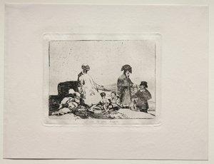 The Horrors of War: Perhaps They are of Another Breed by Francisco de Goya
