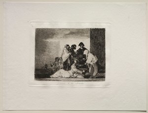 The Horrors of War: Thanks To The Millet by Francisco de Goya