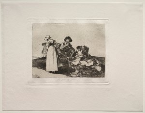 The Horrors of War: The Worst is to Beg by Francisco de Goya