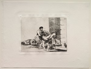 The Horrors of War: To The Cemetery by Francisco de Goya