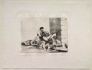 The Horrors of War: To The Cemetery by Francisco de Goya