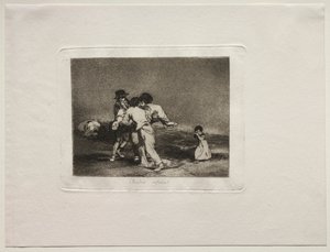 The Horrors of War: Unhappy Mother by Francisco de Goya