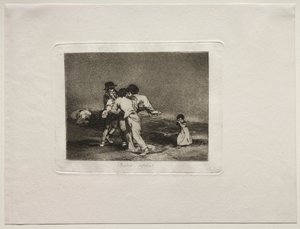 The Horrors of War: Unhappy Mother by Francisco de Goya