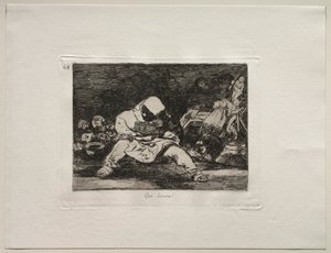 The Horrors of War: What Madness! by Francisco de Goya